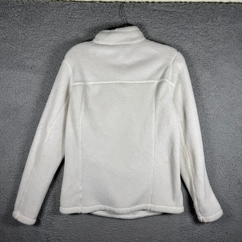 Patagonia Re-Tool Snap-T Pullover Fleece Jacket Raw White Polartec Womens Large - Picture 2 of 8